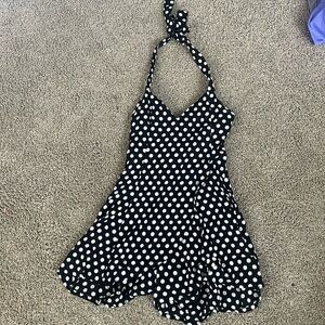 Polkadotted romper